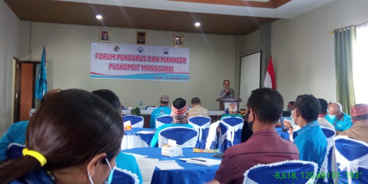 KSP KOPDIT Mawar Moe Jadi Tuan Rumah Forum Pengurus dan Manager Puskopdit Manggarai