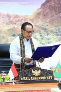 Wagub Nae Soi Kukuhkan Satgas SPIP Terintegrasi Lingkup Pemprov NTT