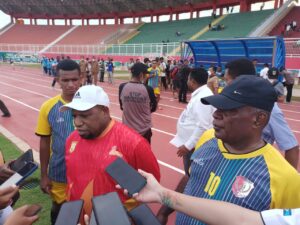 Stadion Katalpal Siap Digunakan Untuk Cabor Sepak Bola, Pieter : ‘Terimakasih  Pak Bupati Merauke’