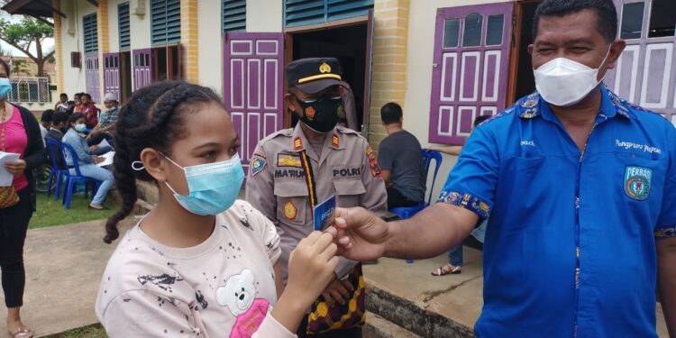 1954 Warga di Sekitar Venue PON XX Telah Divaksin