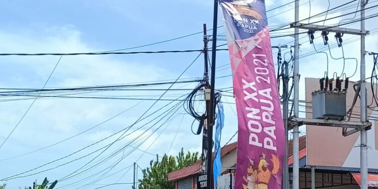 Baliho PON XX Dipasang ‘Takaruan’ Orang Jakarta, Bupati Merauke Marah