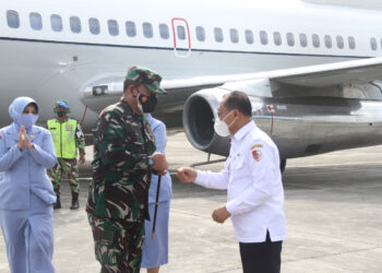 Pangkoopsau III Berkunjung di Merauke
