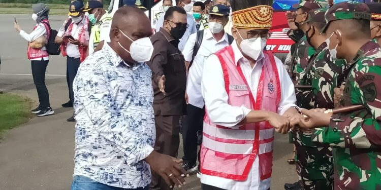 Menteri Perhubungan RI : Kredibilitas Bupati Merauke 	Harus Jadi Contoh Daerah Lain di Indonesia