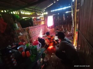 Bripka H. Heru Sutaban Silaturahmi Ke Rumah Muhammad Jumadi April Penderita Hydrocepalus