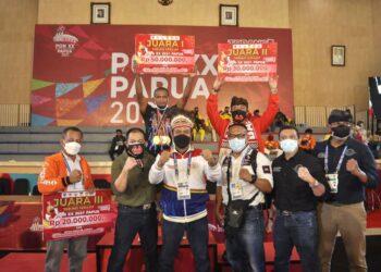 Bamsoet Apresiasi Cabor Tarung Derajat PON XX Papua Sukses Digelar