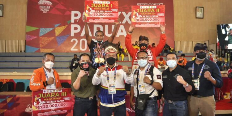 Bamsoet Apresiasi Cabor Tarung Derajat PON XX Papua Sukses Digelar