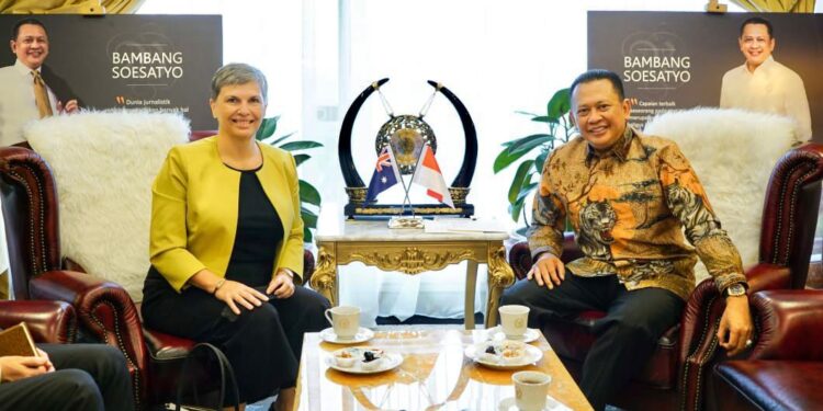 Terima Dubes Australia Untuk Indonesia, Bamsoet Dorong Peningkatan Kerjasama Bilateral