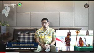 Menteri Sandiaga, Kembali Apresiasi Pemkab Manggarai Timur Bangun Pariwisata