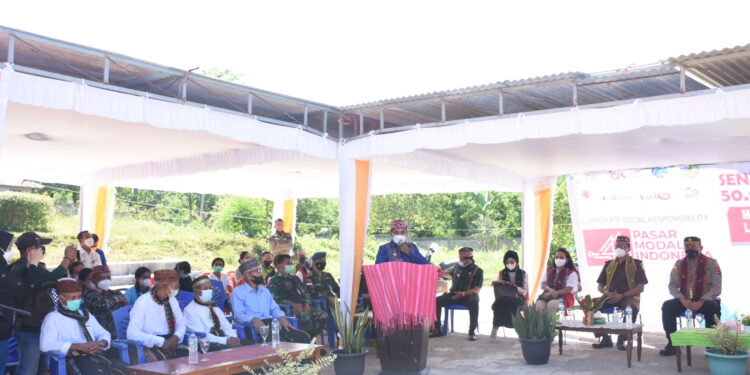 Peluncuran Sentra Vaksinasi Massal 50.000 Dosis di Manggarai Barat