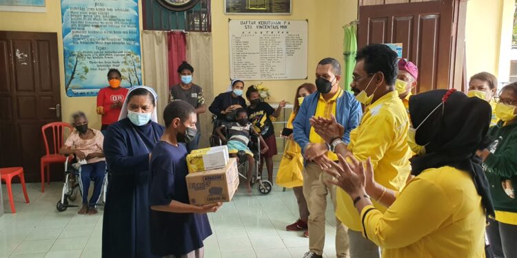 Anggota DPR RI Dapil NTT Berkunjung di Merauke-Papua