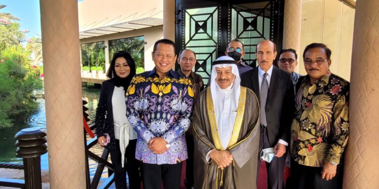 Bertemu Ketua Dewan Syura Kerajaan Bahrain, Bamsoet Dorong Kerjasama Bilateral