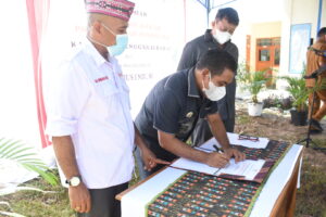 Bupati Edi Endi Resmikan UDD PMI Manggarai Barat