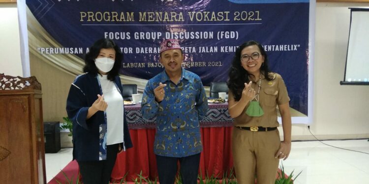 FGD Perumusan Akselerator Daerah dan Peta Jalan Kemitraan Penthahelix Mabar