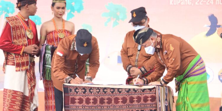 Puncak HKAN 2021, Dirjen KSDAE KLHK Jalin Kerja Sama dengan Pemprov NTT