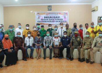 Sosialisasi Peran dan Fungsi Bawaslu, Thomas Djawa:“Bawaslu Bukan Hanya Mengawasi Tapi Juga Transfer Informasi”