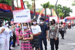 Parade Of Nations di Manggarai Barat Tradisi IAWP Selama 58 Tahun
