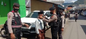 Polres Ende Patroli Rutin Himbau Masyarakat Tertib Prokes