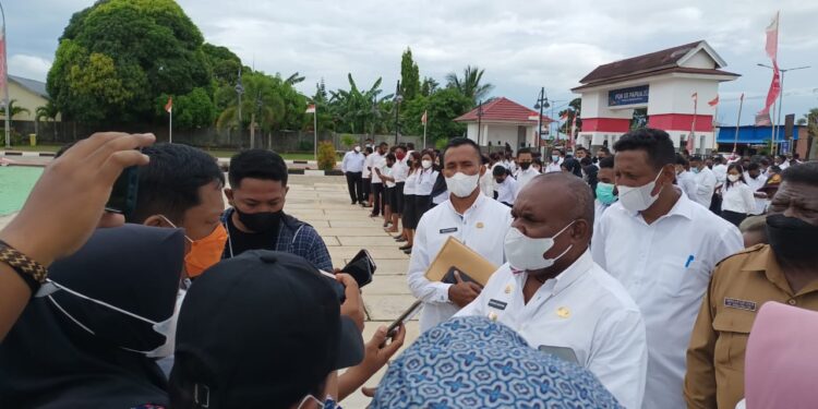 NIP Pasti Dikantongi, Nasib 190 CPNS OAP Terjawab, Kerja Nyata Romanus Mbaraka