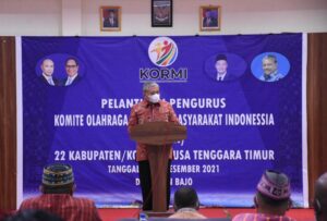Ketua KORMI di Labuan Bajo : Siap Wujudkan Indonesia Bugar 2020-2045