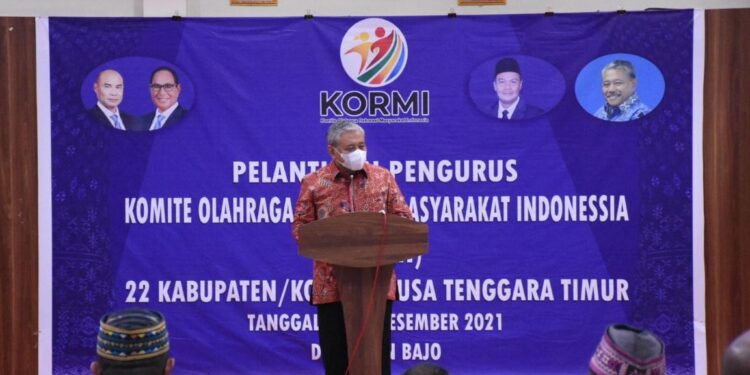Ketua KORMI di Labuan Bajo : Siap Wujudkan Indonesia Bugar 2020-2045