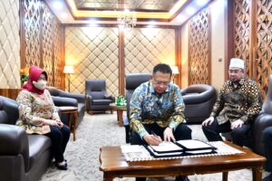 Bamsoet : MPR RI dan MUI Tandatangani MOU Sosialisasi Empat Pilar MPR RI