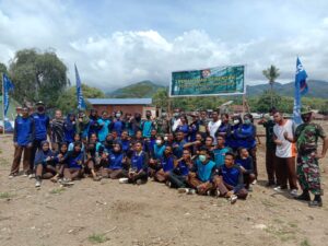 Dandim 1624/Flotim Letkol Czi Imanda Setyawan Pimpin Penghijauan dan Penanaman Pohon Serentak