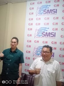 Yudhistira Bamsoet Rapat Terbatas di SMSI Pusat Bahas Komunitas Milenial dan Crypto