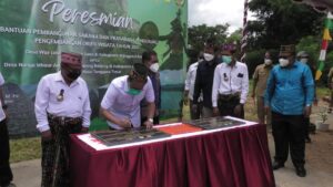 Menteri Desa PDTT Resmikan Sarpras Penunjang Empat Desa Wisata