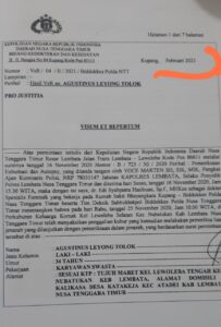 Ahkmad Bumi,SH : Visum Dokter di Puskesmas Waiknuit Akurat