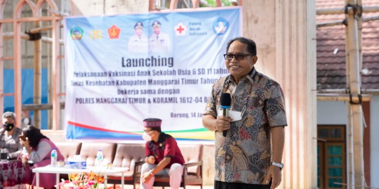 Matim Masuk Cakupan Vaksinasi Dosis 1 Melebihi 70 Persen