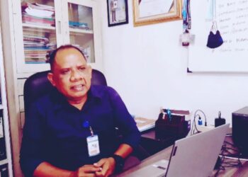 Saksi Maria : Yang Temani Korban Agustinus Leyong Tolok Dilaboraturium Suami Saksi Gergorius Bernadus Wajo