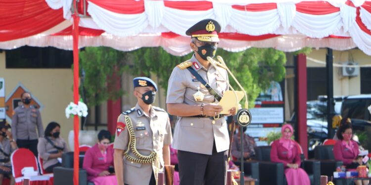 Kapolda NTT Pimpin Upacara Pemembukaan Pendidikan Pembentukan Bintara Polri