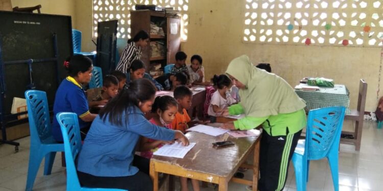 Ketika Sebulan Mahasiswa KKN Unwira Kupang Mengabdi di Nagekeo