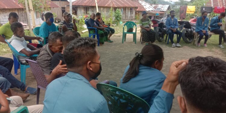 Peserta KKNT-PPM UNWIRA di Keo Tengah, Perangi Malaria, Stunting dan Isolasi Dusun