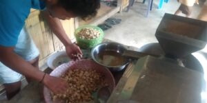 Peserta KKNT-PPM UNWIRA di Lewangera, Inovasi Produksi Tarika