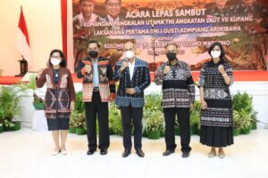 Selamat Bertugas Danlantamal VII Kolonel Laut (P) Heribertus Yudho Warsono, Terima Kasih Laksamana Pertama TNI I Gusti Kompiang Aribawa