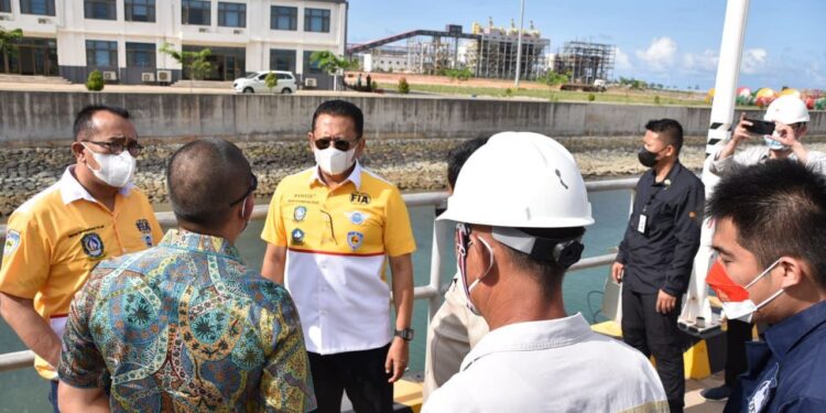 Tinjau KEK Galang Batang, Bamsoet Dorong Hilirisasi Bahan Tambang