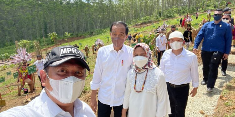 Usai Sarapan Pagi Presiden Tinggalkan IKN Bamsoet : Pemindahan Ibu Kota Negara Sudah Tepat