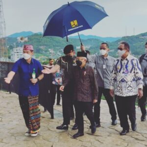 Bupati Mabar Dampingi Wapres Ma’aruf Amin Kunjungi Creative Hub Labuan Bajo