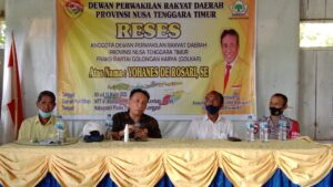 Anggota DPRD NTT, Yohanes De Rosari  Gelar Reses di Desa Wailebe, Adonara