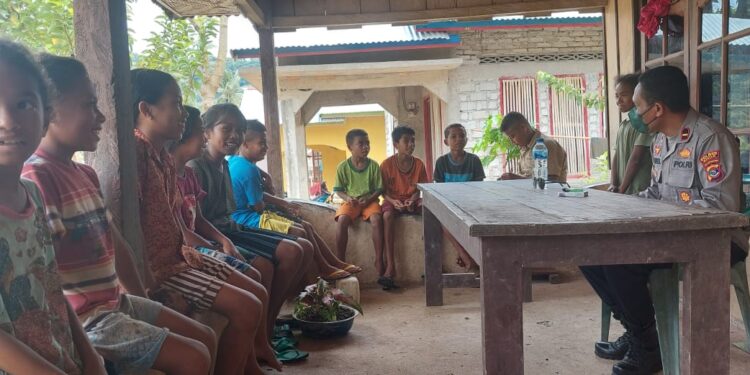 Polisi Sahabat Anak Mulai di Programkan Kepolisian Sektor Nangapanda