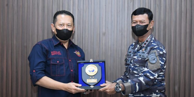 Bertemu Panglima Komando Armada II TNI AL, Bamsoet Harap Indonesia Sebagai Poros Maritim Dunia Segera Terwujud