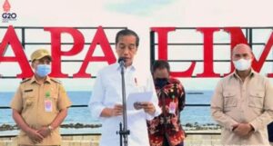 Presiden Jokowi Resmikan Penataan Kawasan Kota Kupang