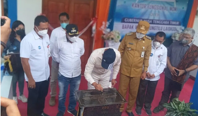 Gubernur Viktor Resmikan Bank NTT di Moni
