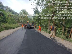 Gubernur Laiskodat Tinjau Ruas Jalan Provinsi di Ngada