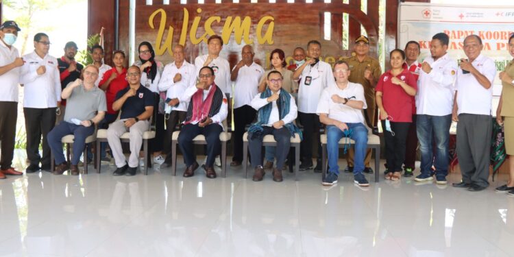 Wagub NTT Jalin Kerjasama PMI Dengan Palang Merah Timor Leste