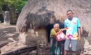 Sentuhan Kasih Paskah Pospera TTS Bagi Lansia di Abansel