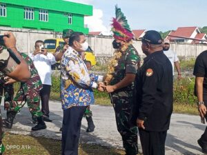 Panglima Kogabwilihan lll Letjen Nyoman Chantiasa Bertemu Tokoh Masyarakat Adat dan Pemda Biak Numfor