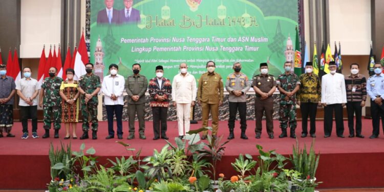 Pemprov NTT Gelar Halal Bihalal Idul Fitri 1443 Hijriah, Rajut Toleransi