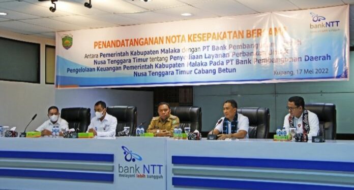 Pilihan Cerdas, Bank NTT Kerjasama Dengan Pemkab Malaka